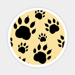 Animal Paw Print Magnet